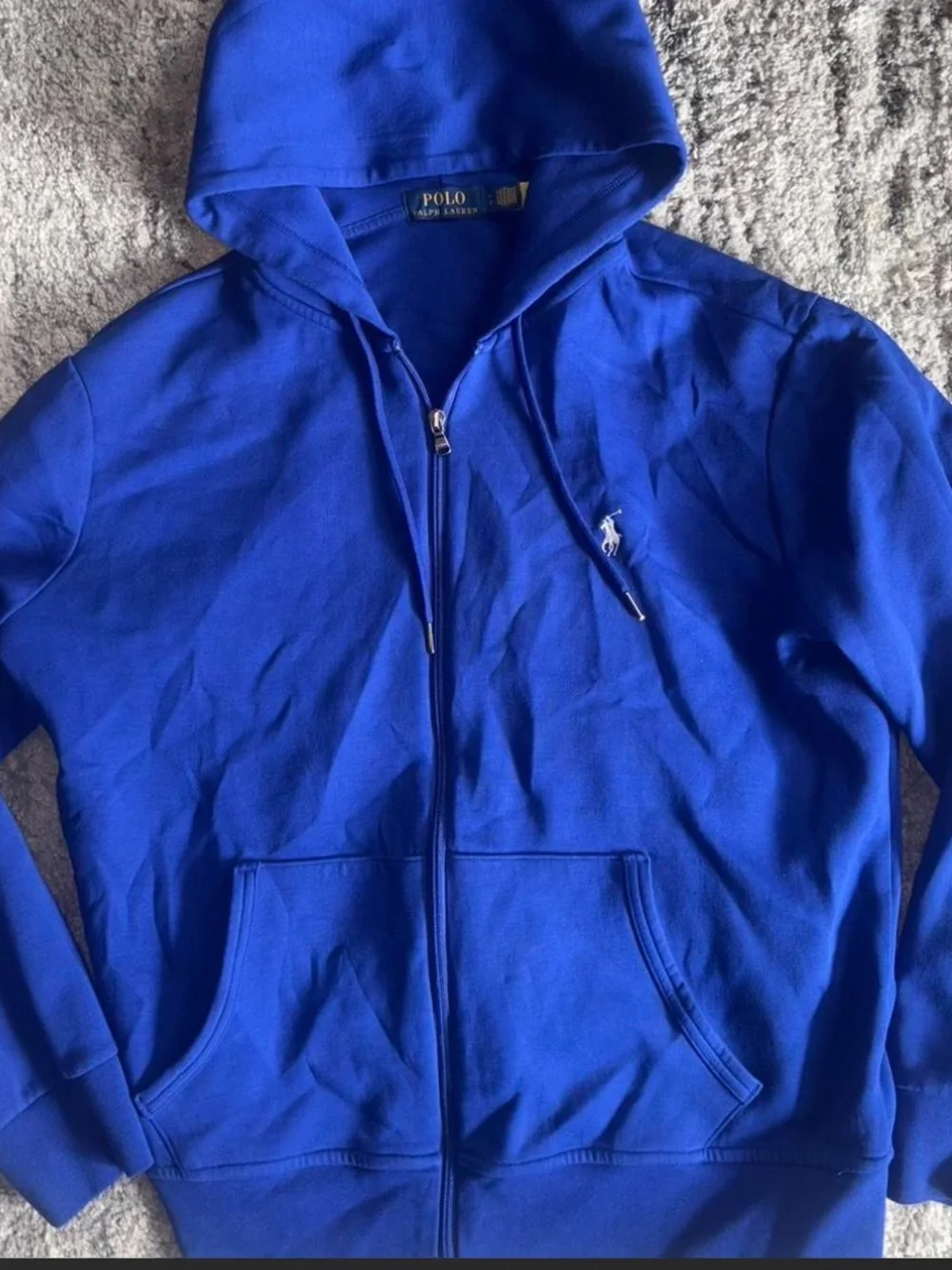 Polo by Ralph Lauren Blue Full-Zip Hoodie
